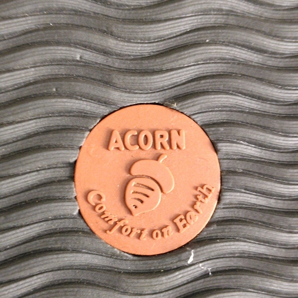 Acorn Comfort Earth Shearling Sheepskin Suede Hard Bottom Bedroom Shoe Slippers - Picture 16 of 16